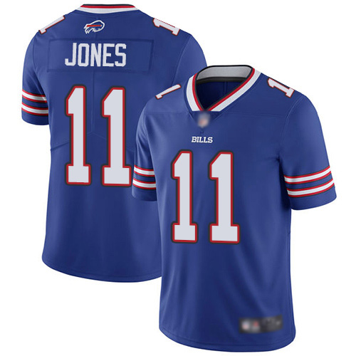 Men Buffalo Bills #11 Zay Jones Royal Blue Team Color Vapor Untouchable Limited Player NFL Jersey->buffalo bills->NFL Jersey